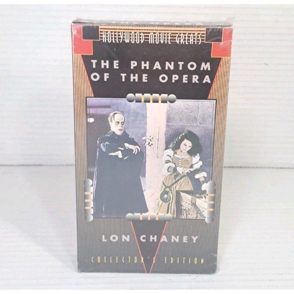 The Phantom of the Opera VHS Collector’s Edition Hollywood Movie Greats NEW